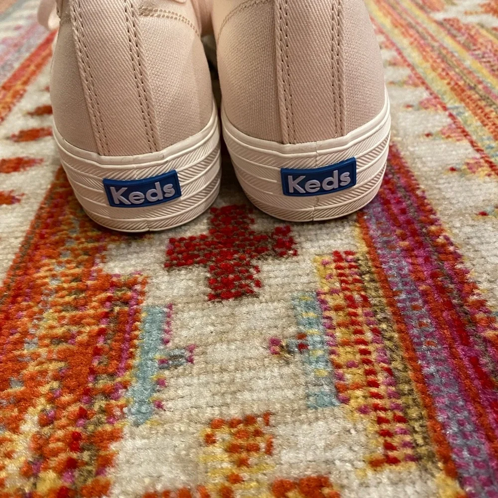 Keds Platform Triple Kick Colorblock Light Pink Sneaker - Picture 5 of 7